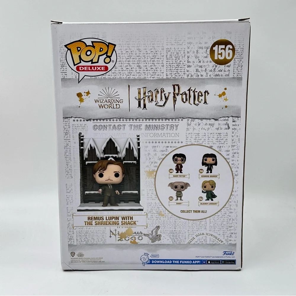 Funko Pop POP Deluxe: Harry Potter Hogsmeade- Shrieking Shack with Lupin